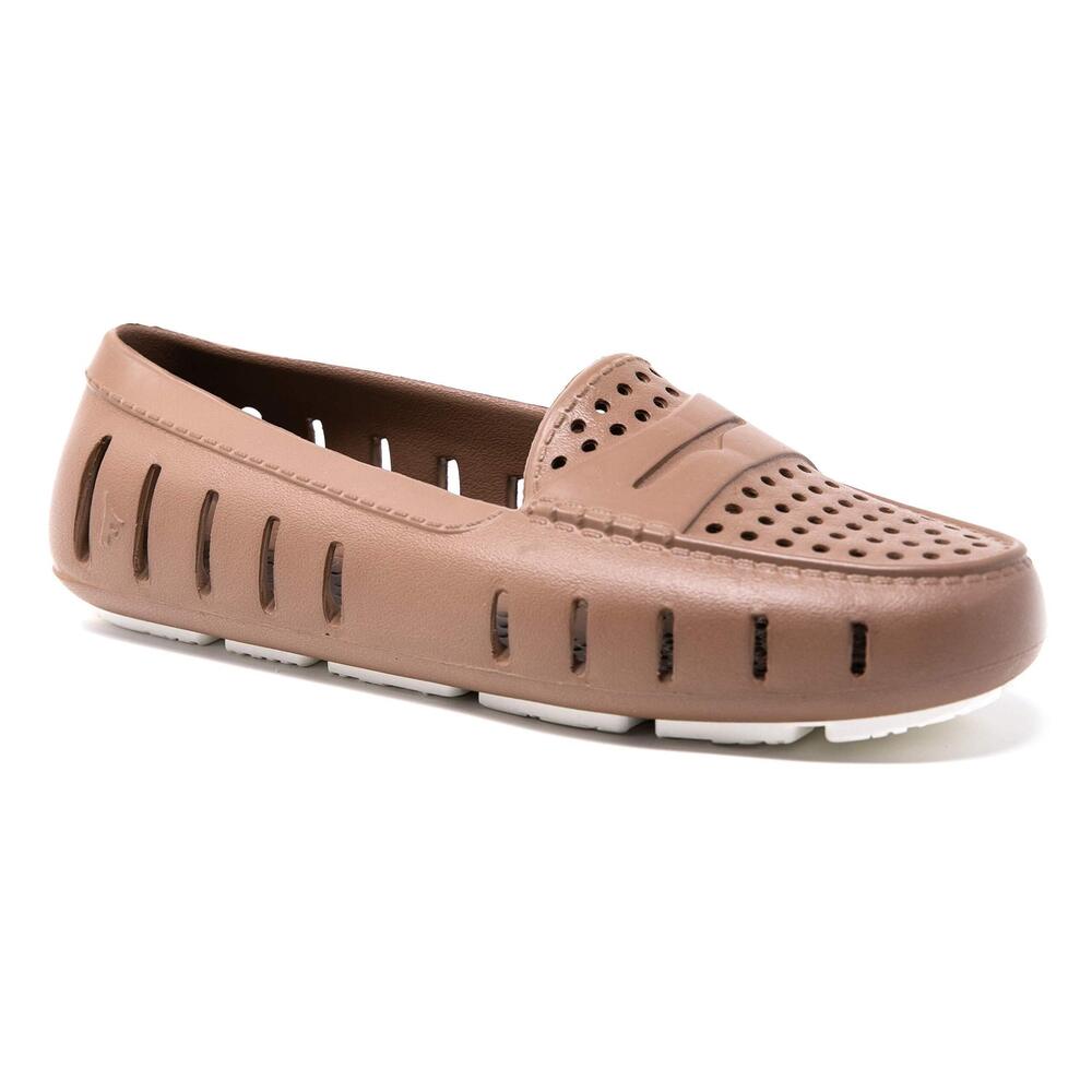 FLOAFERS POSH DRIVER DRIFTWOOD BROWN/COCONUT 7 M
